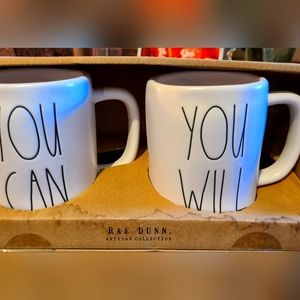 Rae Dunn mug set